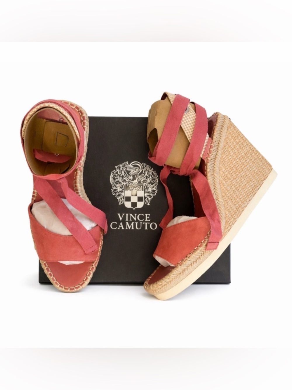 Vince Camuto • “Bendsen” Espadrille Wedge Sandals